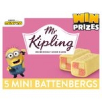 Morrisons  Mr Kipling Mini Battenberg Cakes