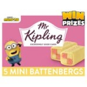 Mr Kipling Mini Battenberg Cakes £1.25
