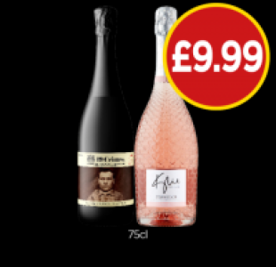 Budgens  19 Crimes Sparkling Wine, Kylie Minogue Prosecco