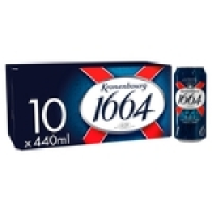 Morrisons  Kronenbourg 1664 Lager Beer Cans
