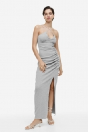 HM  Glittery slip dress