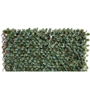 Faux Leaf Trellis 90x180cm - Green Leaf