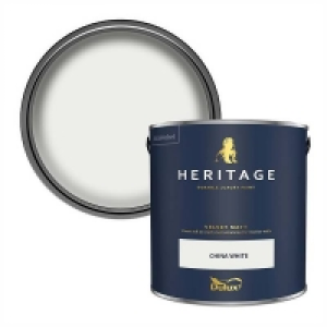 Dulux Heritage Matt Emulsion Paint China White - 2.5L