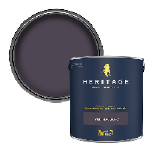 Dulux Heritage Matt Emulsion Paint Wild Blackberry - 2.5L