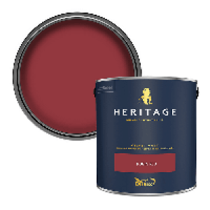 Dulux Heritage Matt Emulsion Paint Pugin Red - 2.5L
