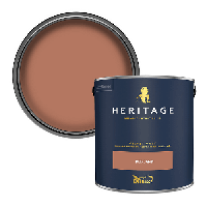 Dulux Heritage Matt Emulsion Paint Red Sand - 2.5L