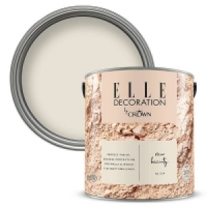 ELLE Decoration by Crown Flat Matt Paint Raw Beauty - 2.5L
