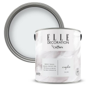 ELLE Decoration by Crown Flat Matt Paint Angelic - 2.5L