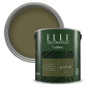 ELLE Decoration by Crown Flat Matt Paint Forest Vista - 2.5L