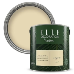 ELLE Decoration by Crown Flat Matt Paint Organic - 2.5L