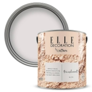 ELLE Decoration by Crown Flat Matt Paint Translucent - 2.5L