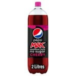 Pepsi Max Cherry No Sugar Cola Bottle £1.99