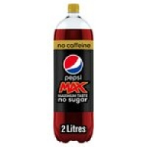 Pepsi Max No Caffeine No Sugar Cola Bottle £1.99