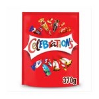 Morrisons  Celebrations Milk Chocolate & Biscuit Bars Sharing Pouch 