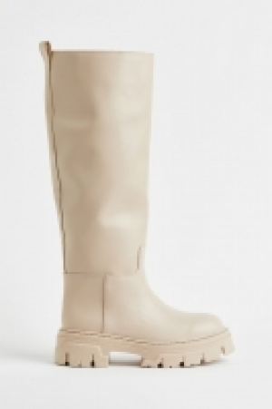 Knee-high boots £17.00