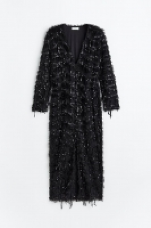 HM  V-neck sequined dress