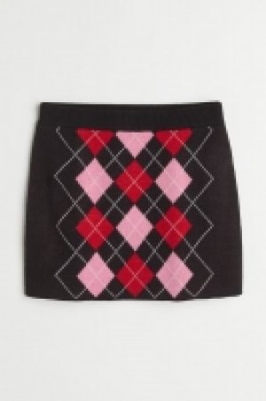 Jacquard-knit skirt £7.00