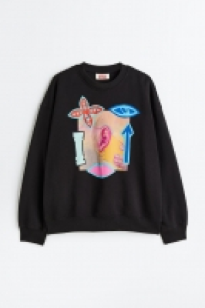 Oversized Fit Cotton sweatshirt £21.00