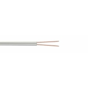 Pitacs Twin Strand Bell Wire 100m White