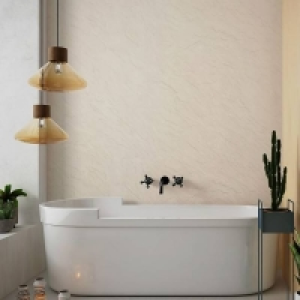 Panel Company Large Beige Slate Shower Panel