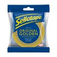 Ocado  Sellotape Original Golden 24mm