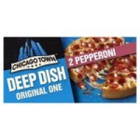 Morrisons  Chicago Town Deep Dish Pepperoni Pizzas