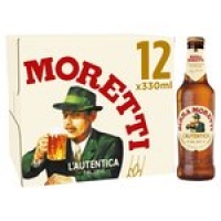 Morrisons  Birra Moretti Lager Beer Bottles