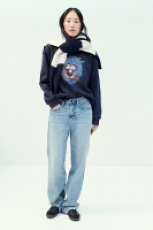 Motif-detail sweatshirt £16.00