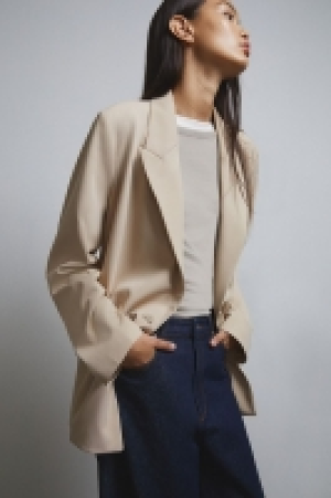 Double-breasted blazer £21.00