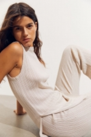 Rib-knit top £11.00