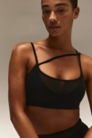 DryMove Light Support Mesh-detail sports bra £10.00