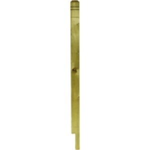Wickes Deck Post Modern Notched 80x80x1370mm Green £12.99
