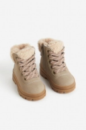 Waterproof lace-up boots £18.00