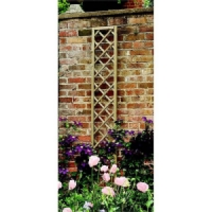 Forest Hidcote Framed Wooden Lattice Trellis - 0.3x1.8m