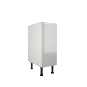 Handleless White Gloss 300mm Base Unit