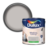 Homebase  Dulux Silk Emulsion Paint Perfectly Taupe - 2.5L