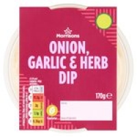 Morrisons  Morrisons Onion Garlic & Herb Dip