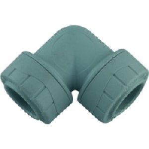 Wickes Polyplumb Elbow 15mm Pack 10