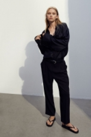 High-waisted tailored trousers £16.00