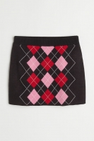 HM  Jacquard-knit skirt