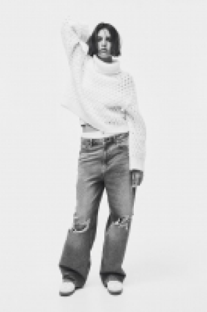 Polo-neck jumper £17.00