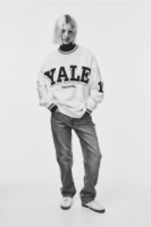 Oversized printed sweatshirt £8.00