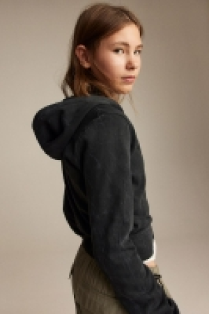 Zip-through hoodie £6.00