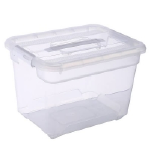 Homebase  Ezy Storage Solutions+ 18L Storage Box