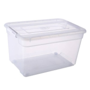 Homebase  Ezy Storage Solutions+ 52L Storage Box
