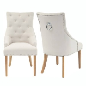 Annabelle Dining Chairs - Set of 2 - Natural