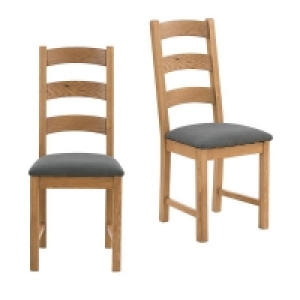 Norbury Dining Chair - Set of 2 - Oak