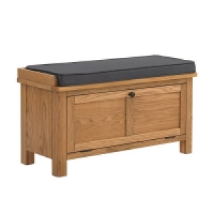 Norbury Hallway Storage Bench - Oak