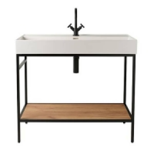 Bathstore Noir 1000mm Basin and Frame Unit