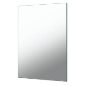Homebase  Rectangular Wall Mounted Bathroom Mirror - 60 x 80cm